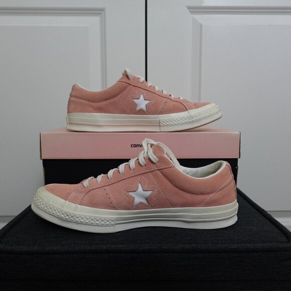 Size 11 - Converse x Golf Le Fleur One Star - Peach Pearl Pink Tyler the Creator - Picture 3 of 7